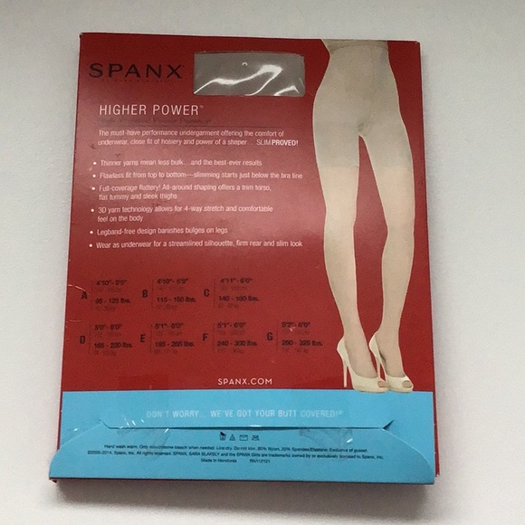 SPANX Women’s Higher Power High Waisted Power Panties Shapewear Barest C - Picture 3 of 4
